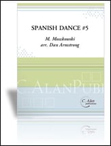 Spanish Dance #5 Marimba Sextet cover
